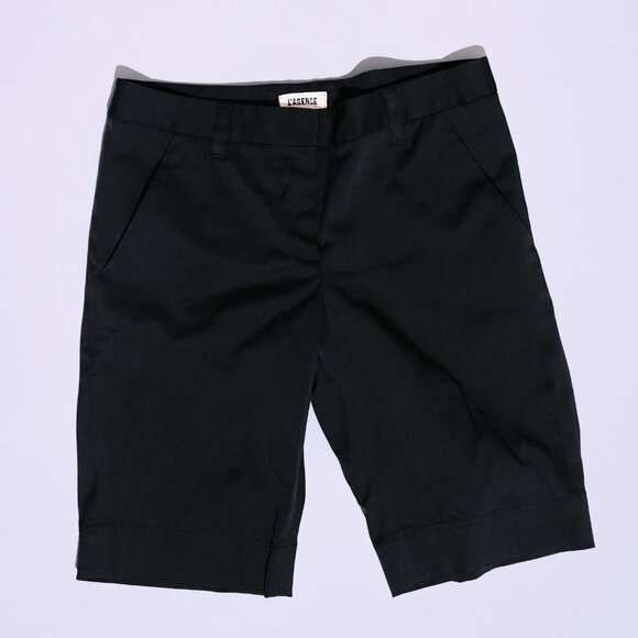 L’Agence Women’s Black Shorts – Size 2 - Picture 1 of 3
